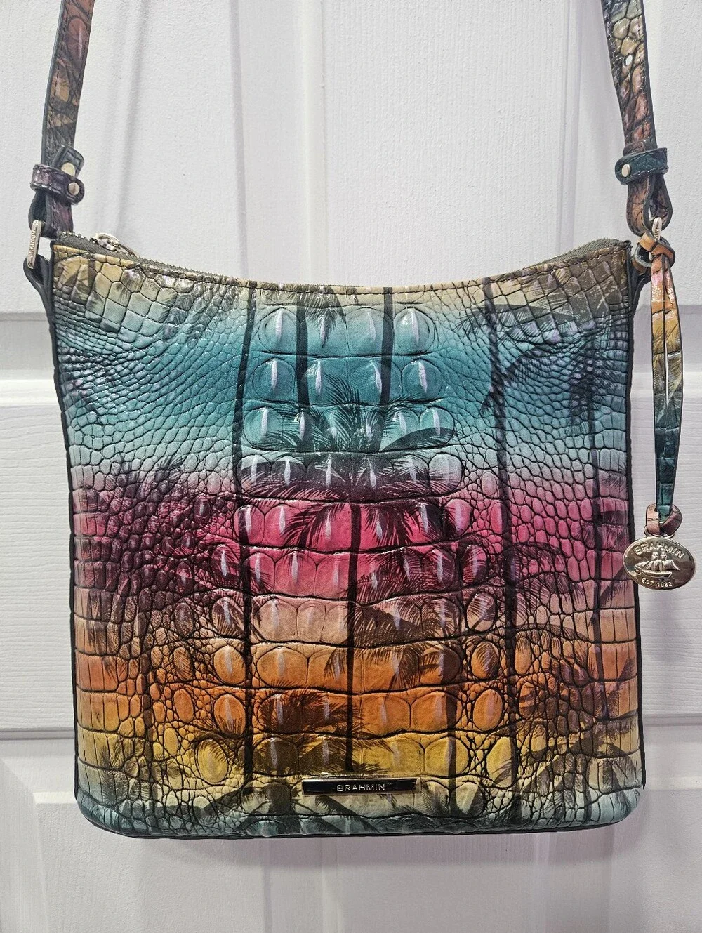 Brahmin Katie Crossbody Bag - Luau - Picture 3 of 13